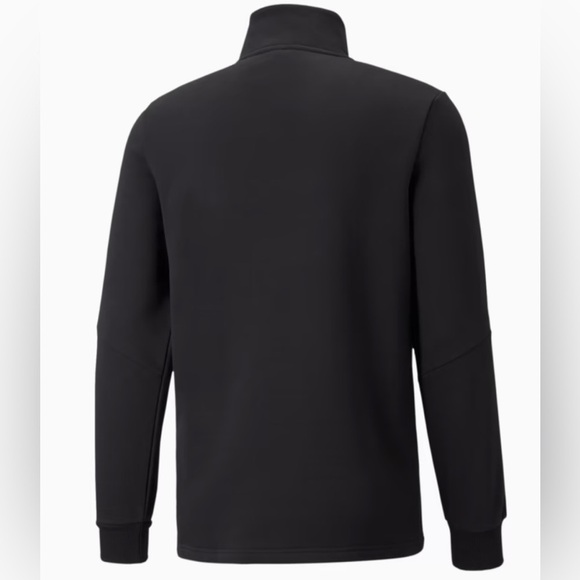 *NEW* PUMA Black Half-Zip Sweatshirt - Picture 9 of 9